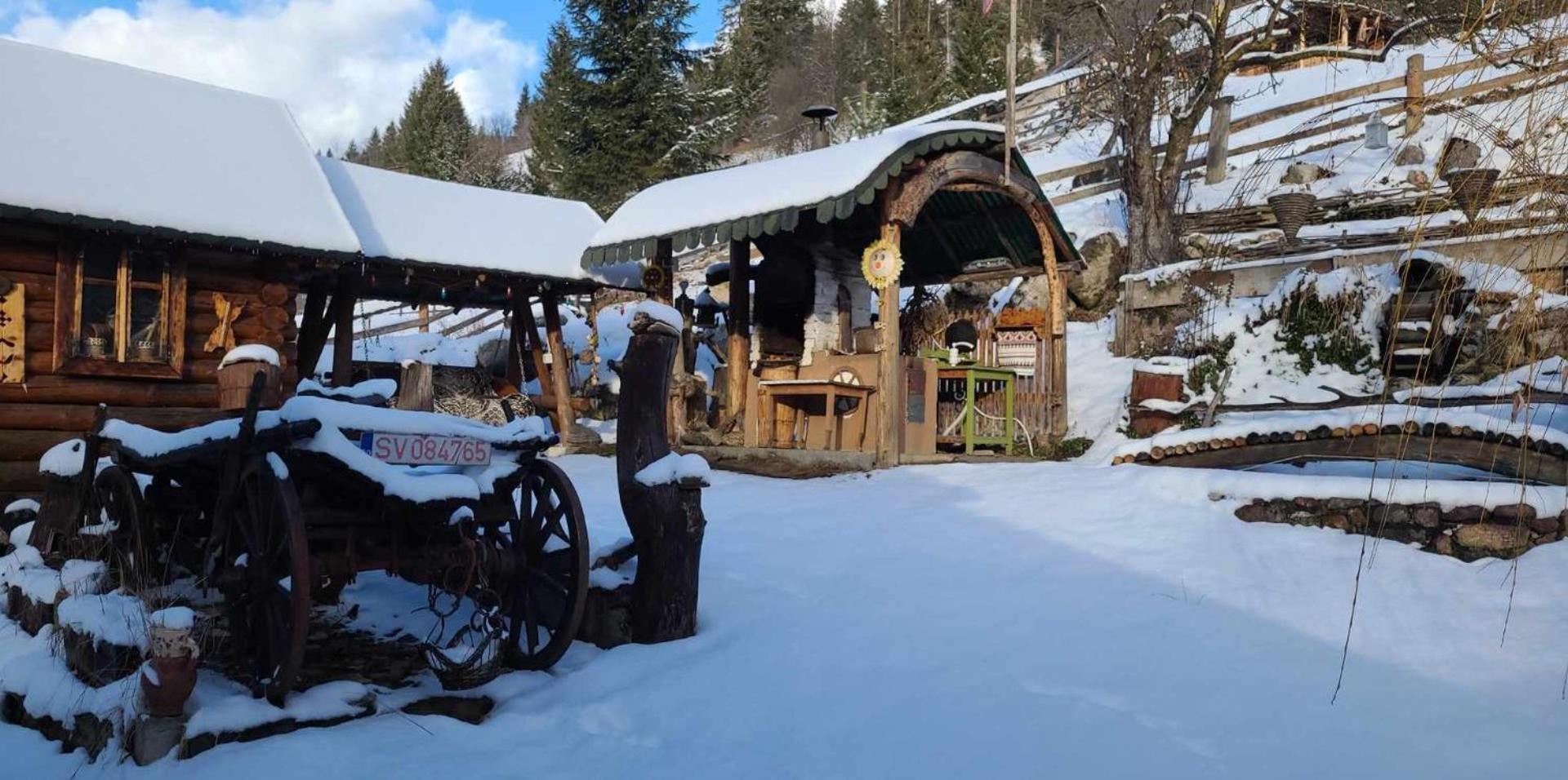Вилла Casa Rustik Bucovina Фунду Молдовей Экстерьер фото