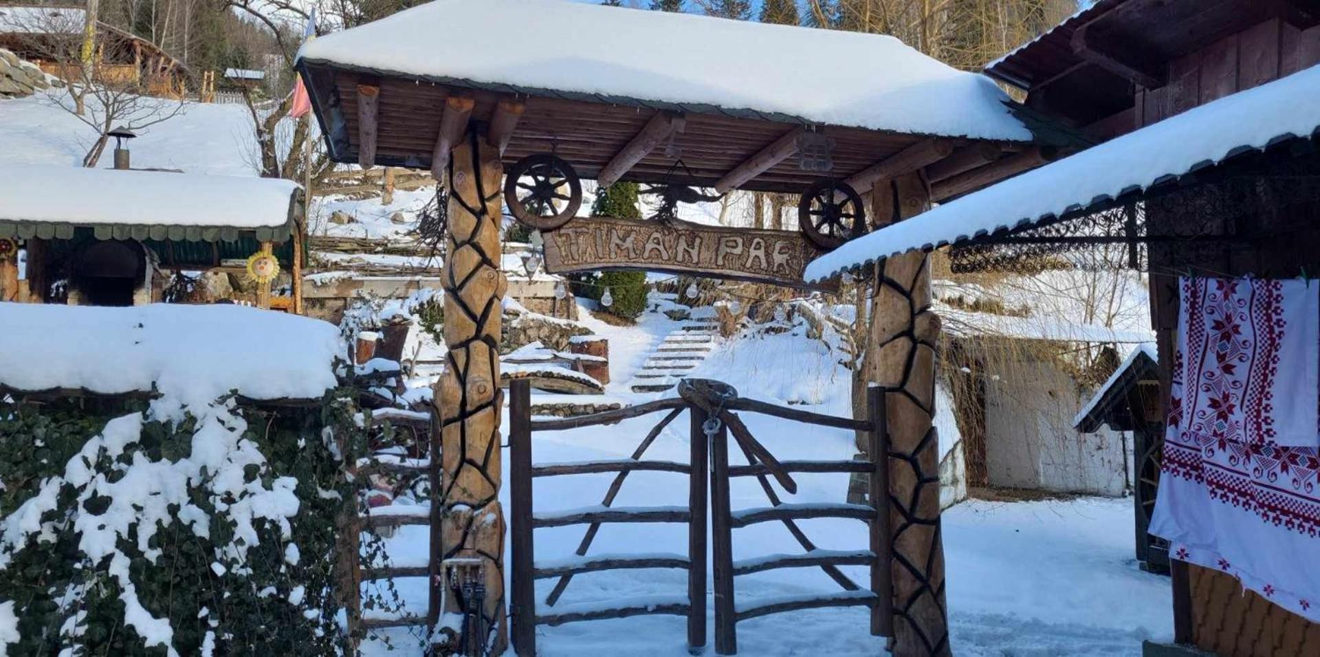 Вилла Casa Rustik Bucovina Фунду Молдовей Экстерьер фото